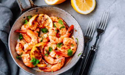 Crohn’s Friendly Garlic Shrimp