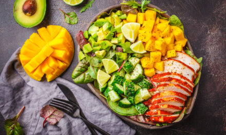 Paleo Chicken, Mango, and Avocado Salad